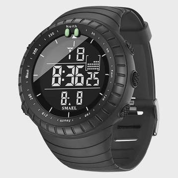 SMAEL Heren Sport Horloge - Waterdicht 50M, Digitaal LED met, Sieraden, Tassen en Uiterlijk, Verzenden, Nieuw