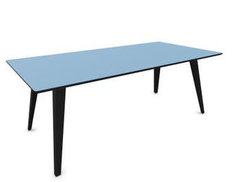 Cube Design Spider tafel, 160-300x80cm, stalen onderstel, Overige plaatsen, Ophalen of Verzenden, Nieuw in verpakking, Stoel