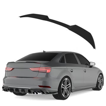 Apex - Achterspoiler geschikt voor AUDI A3 / A3 SLine / S3