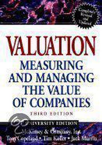 Valuation - Tim McKinsey & Company Inc. 9780471361916, Verzenden, Gelezen, Tim McKinsey & Company Inc.