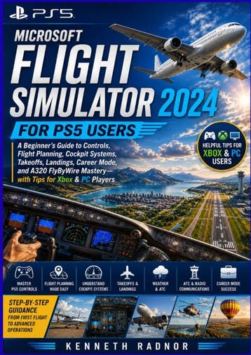 Microsoft Flight Simulator 2024 For Ps5 Users | Nieuw, Ophalen of Verzenden, Nieuw, Kenneth Radnor