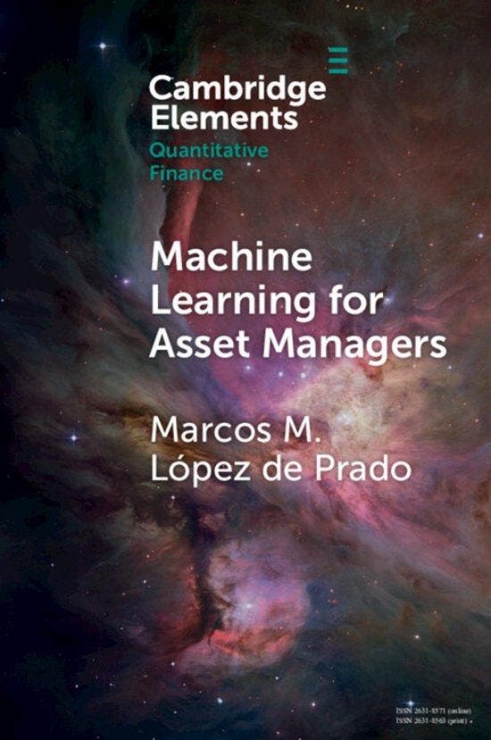 9781108792899 Machine Learning For Asset Managers, Boeken, Studieboeken en Cursussen, Nieuw, Verzenden