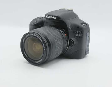 Canon EOS 550D + 28-80mm OCCASION (294), Ophalen of Verzenden, Zo goed als nieuw