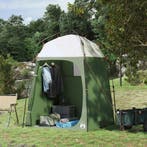 vidaXL Instant Tent 2-Person Quick-Release Groen 160 x 160 x, Caravans en Kamperen, Tenten, Verzenden, Nieuw