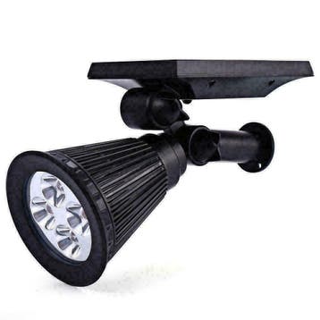 Solar LED spot Highlight Warm Wit - Voordeelset 3 stuks, Tuin en Terras, Kunststof, Verzenden, Minder dan 50 watt, Staande lamp
