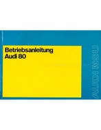 1973 AUDI 80 INSTRUCTIEBOEKJE DUITS