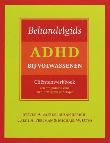 Behandelgids ADHD bij volwassenen, clientenwerkboek 97890571, Verzenden, Nieuw