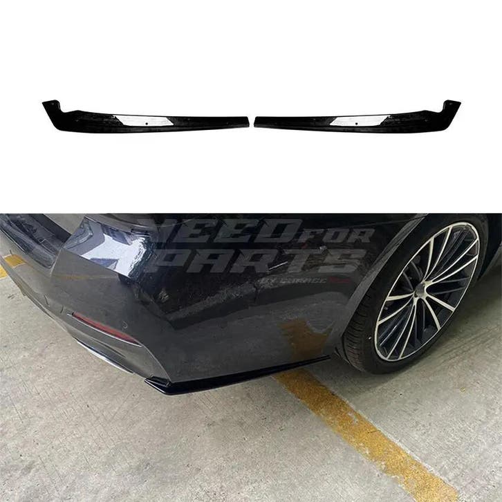 Rear Side Splitters Voor BMW 5 Series G30/G31 M Sport &, Auto-onderdelen, Carrosserie en Plaatwerk, Ophalen of Verzenden