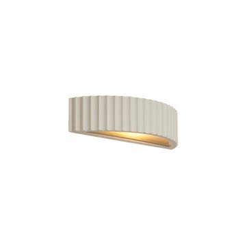 Scandinavische wandlamp beige organisch - Plaster, Verzenden, Nieuw