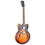 SX SEL6/VS archtop gitaar – 2 humbuckers, esdoorn body,, Ophalen of Verzenden, Nieuw