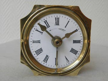 Reisklok - T. Maurel - Koper, Emaille - 1850-1900, Antiek en Kunst