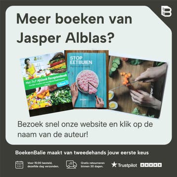 Het 7x7 Afslank Receptenboek - Origineel - Jasper Alblas, Boeken, Verzenden, Zo goed als nieuw, Jasper Alblas