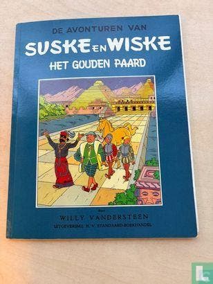 Suske en Wiske - Het gouden paard - 1987, Boeken, Stripboeken, Zo goed als nieuw, Eén stripboek, Verzenden