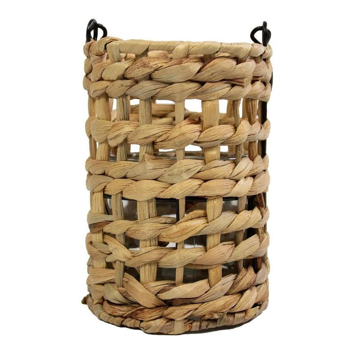 waterhyacinth windlicht ruit hang 17cm, Huis en Inrichting, Woonaccessoires | Overige, Verzenden