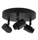 Aluminium plafondfitting zwart, Rika, Ophalen of Verzenden, Nieuw, Metaal, Basis
