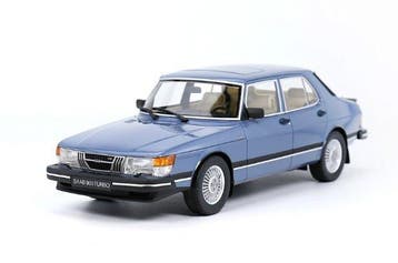 Radscale 1:18 - Modelauto - Saab 900 Turbo Sedan - Azure, Nieuw