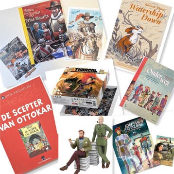 Veiling  stripboeken - STRIPBTEASER 3 NOV. 2026 - 20.00 uur, Boeken, Ophalen of Verzenden, Zo goed als nieuw, Diversen, Meerdere stripboeken