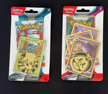 Pokémon - 2 Blisterverpakking - Scarlet & Violet, Nieuw