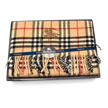 Burberry - Nova Check - Deken - 65 cm - 110 cm - 100% wol, Nieuw