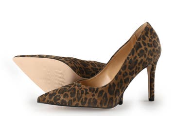 Laurent David Pumps in maat 38 Panter, Kleding | Dames, Pumps, Overige kleuren, Verzenden, Zo goed als nieuw