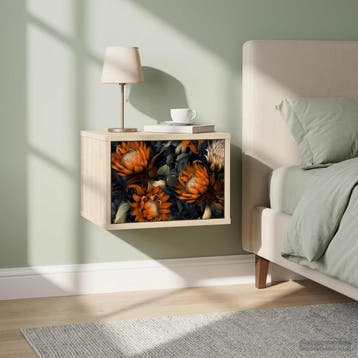 vidaXL Wandkastje LOCHEM Sonoma Eiken 36 x 33 x 25 cm, Minder dan 45 cm, Verzenden, Nieuw, Minder dan 55 cm
