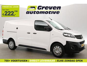 Opel Vivaro CDTI L3H1 | Airco | Cruise | 3 Zits | Trekhaak, Euro 6, Wit, Nieuw, Lease