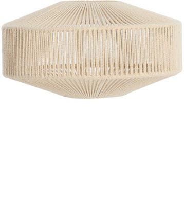 2dekans | Lampenkap voor plafondlamp naturel touw - Light &, Ophalen of Verzenden, Zo goed als nieuw
