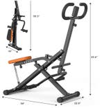 Squat Machine met Weerstandsbanden en LCD Monitor, Verzenden, Nieuw