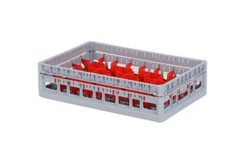 Vaatwaskorf Clixrack 600 x 400 mm grijs - glashoogte max., Ophalen of Verzenden, Nieuw