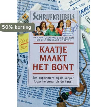 Kaatje maakt het bont / Schrijfkriebels / 5 - M. van Biest, Verzenden, Zo goed als nieuw, M. van Biest