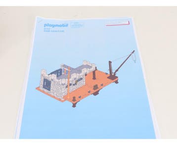 Playmobil 3112 3288 USA/CDN Middeleeuwse Vesting Bastler..., Ophalen of Verzenden, Gebruikt, Overige typen