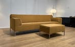 NIEUW GESTOFFEERD Design on Stock Bloq 4-Zits Okergeel, 250 tot 300 cm, Nieuw, 75 tot 100 cm, Ophalen of Verzenden