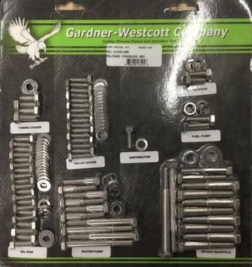 Ford 351 cleveland engine bolt set gepolijst, Ophalen of Verzenden, Nieuw