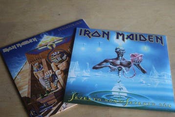 Iron Maiden - Powerslave + Seventh Son of a Seventh Son - LP, Cd's en Dvd's, Vinyl Singles, Nieuw in verpakking