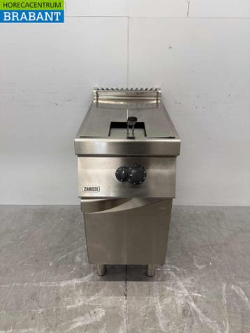 RVS Zanussi Friteuse 14 liter GAS Horeca, Ophalen of Verzenden, Gebruikt