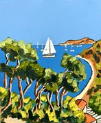 Jiel - Pins entrelacés à Cap dAntibes.