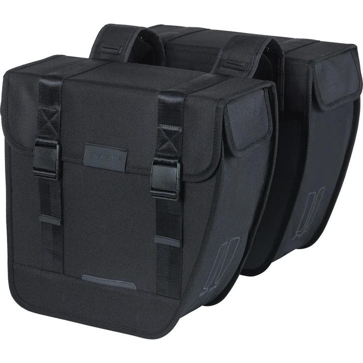 Basil dubbele fietstas Tour zwart, Fietsen en Brommers, Fietsaccessoires | Fietstassen, Nieuw, Verzenden