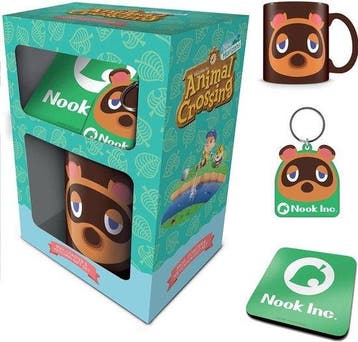 Animal Crossing Tom Nook gift set, Verzenden, Nieuw
