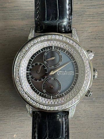 Quinting - Mysterious Chronograph with 232 Diamonds -, Nieuw