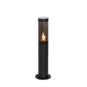 Moderne buitenlamp paal zwart 45 cm IP44 - Rox, Verzenden, Nieuw, Staal