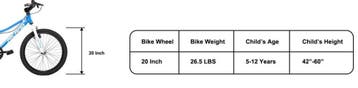 Kinder MTB 20 Inch – Dubbele Handremmen en Standaard, Verzenden, Nieuw