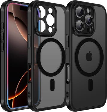 iPhone 16 Pro Max Hybrid Shockproof Magsafe Bumper - semi, Telecommunicatie, Mobiele telefoons | Hoesjes en Frontjes | Apple iPhone