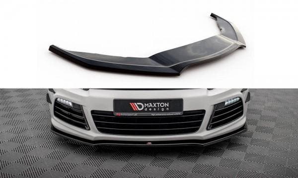 Voorspoiler V.2 Volkswagen Scirocco R Maxton Glans Zwart, Auto-onderdelen, Carrosserie en Plaatwerk, Ophalen of Verzenden