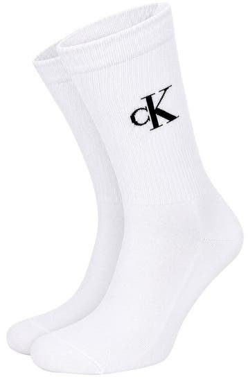 Calvin Klein Crewsokken Wit maat 39-42 Heren, Kleding | Heren, Sokken en Kousen, Verzenden, Nieuw, Wit, Calvin Klein