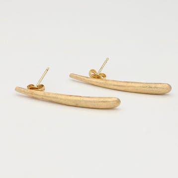 Oorbellen - 14 karaat Geel goud, Sieraden, Tassen en Uiterlijk, Oorbellen, Nieuw