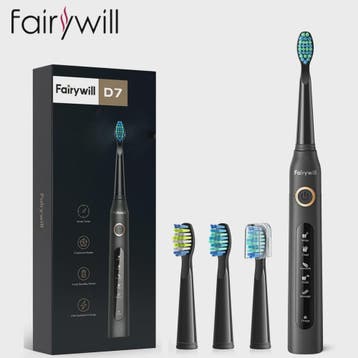 Fairywill Sonic Elektrische Tandenborstel FW-507 - USB Oplaa, Verzenden, Nieuw