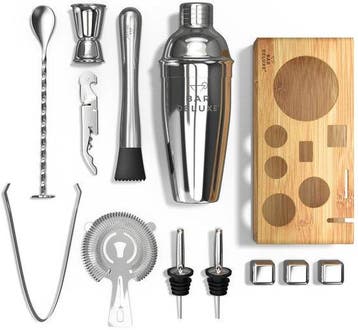 2dekans | BarDeluxe® Cocktail Set - 13-Delig -, Ophalen of Verzenden, Zo goed als nieuw