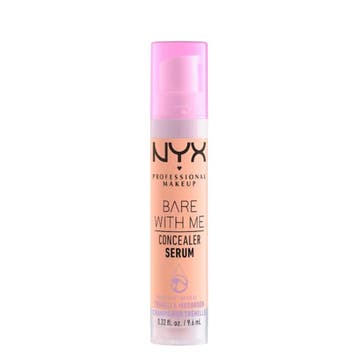 NYX - Bare With Me Concealer - 01 Fair, Ophalen of Verzenden, Nieuw, Gehele gezicht, Make-up