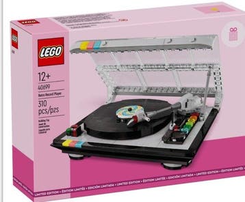Lego Set - 40699 - Icons - Retro Record Player - SHIPPING 10, Nieuw