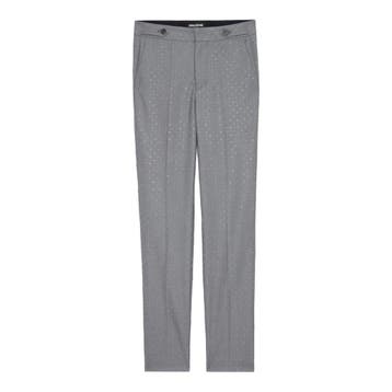 Zadig & Voltaire • grijze pantalon Panny strass • 32 (FR34), Zadig & Voltaire, Verzenden, Nieuw, Maat 34 (XS) of kleiner